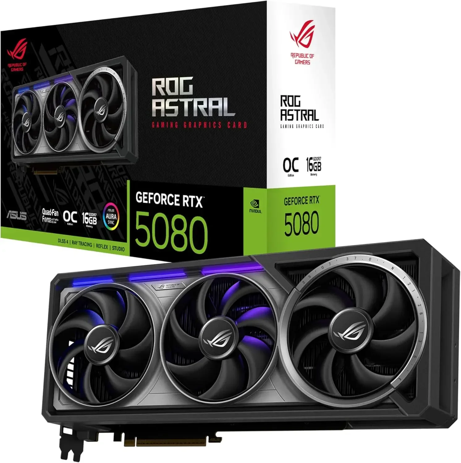 Rtx 5080 16Gb - Astral RTX 5080 OC Edition Grafikkarte